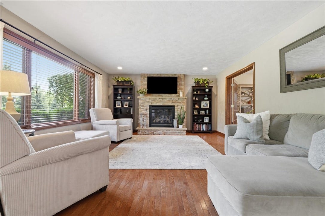Spacious and Open to the Living/Flex Room on Right.