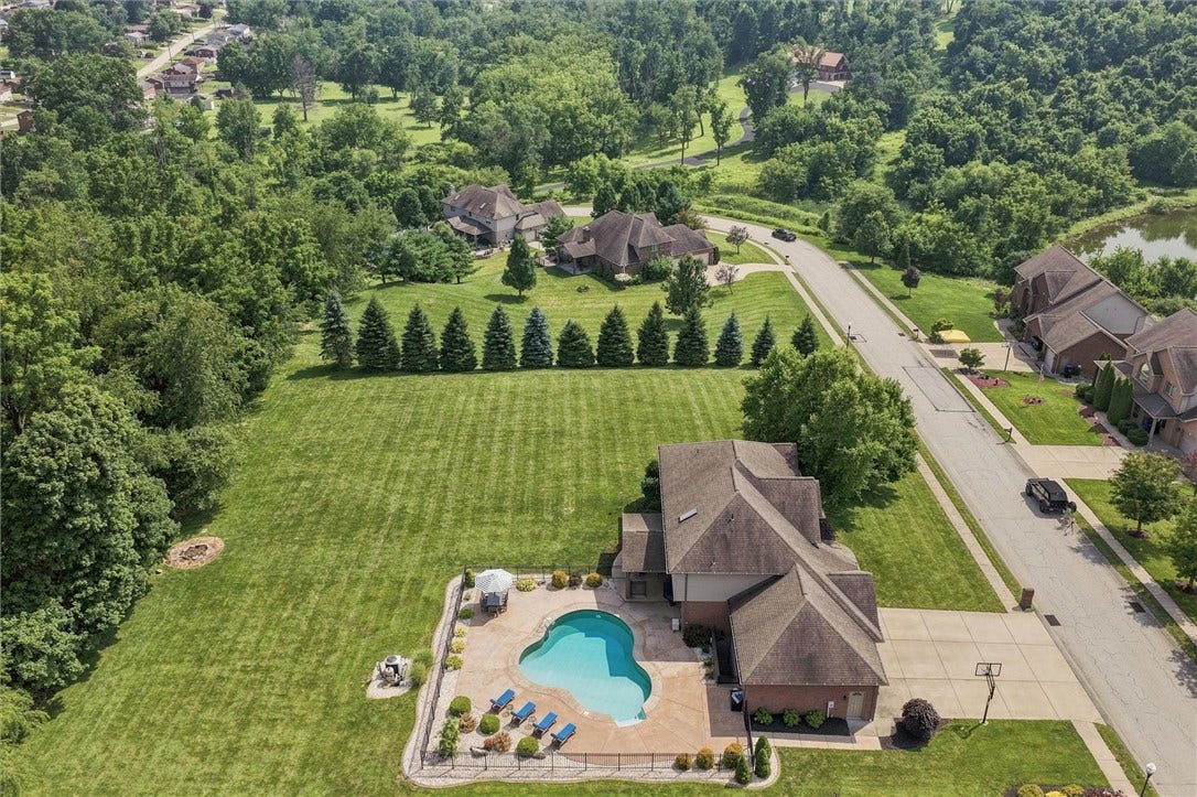 Ahhhhh-mazing Yard with Mature Trees.