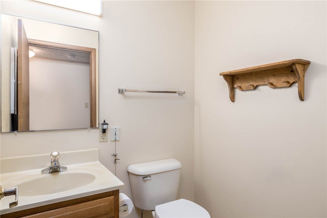Hall half bath.