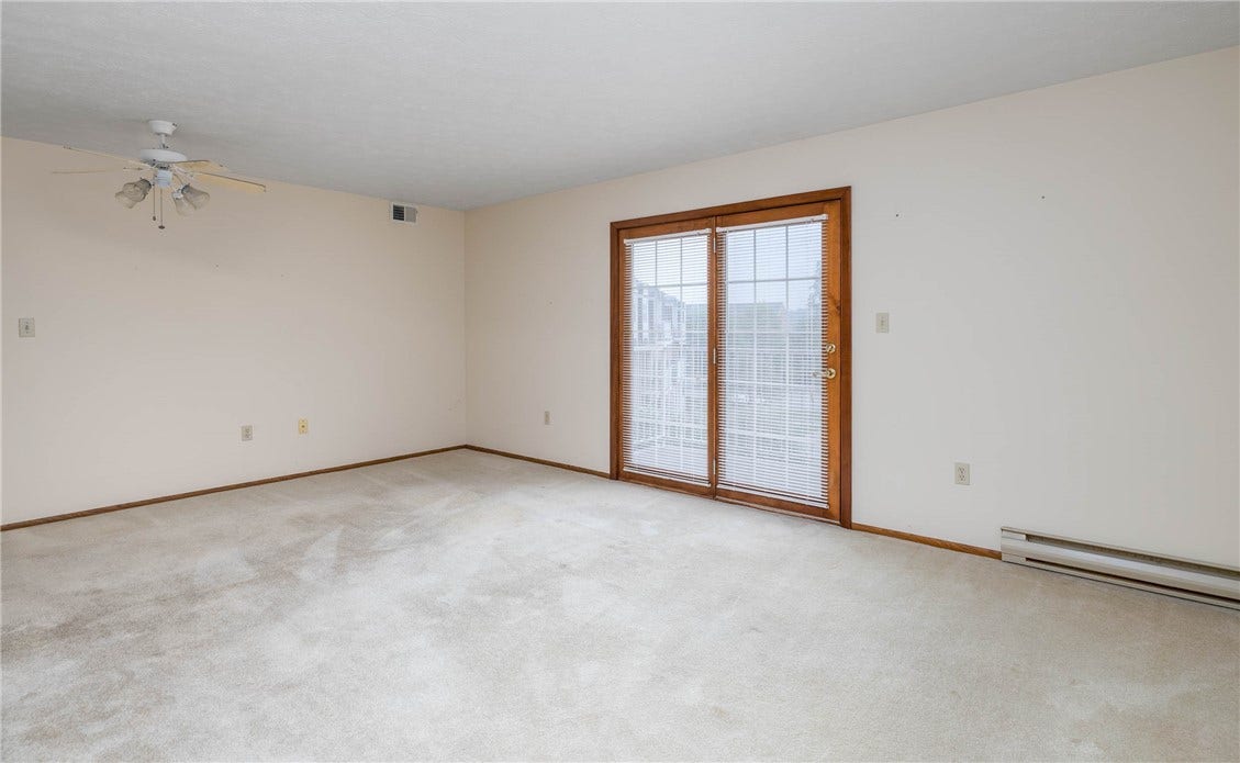 Professionally cleaned carpet!