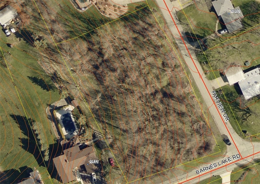 township topography map