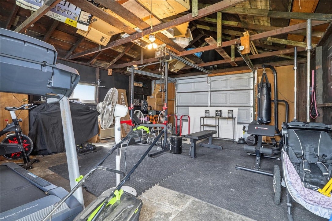 Space for Gym Equipment or Extra Storage
