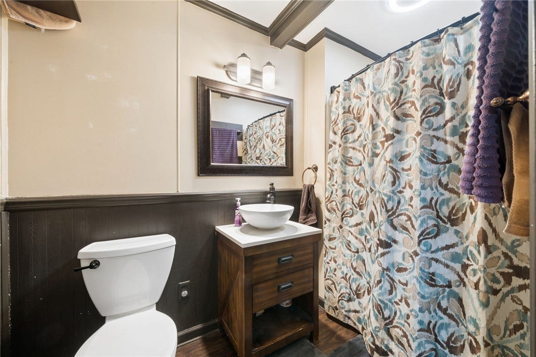 First floor bath