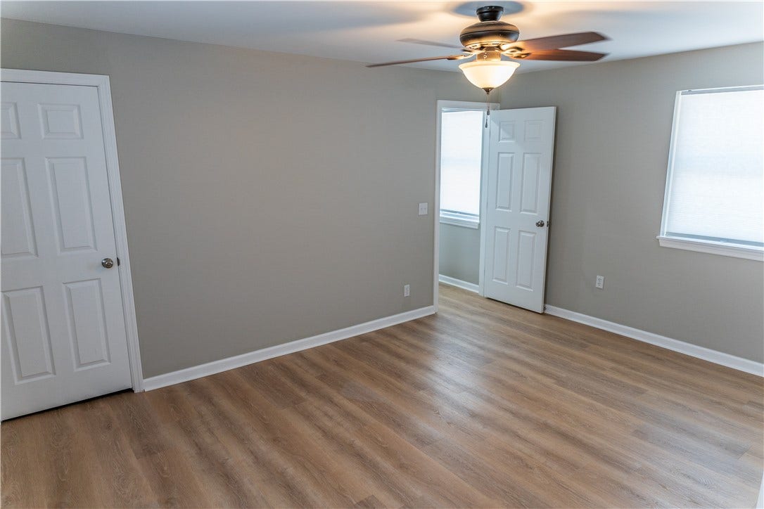 Newly renovated bedroom