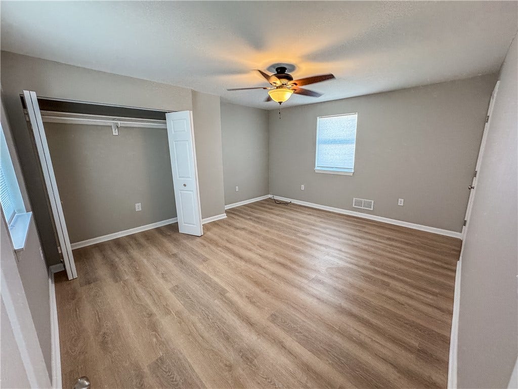 Newly renovated bedroom