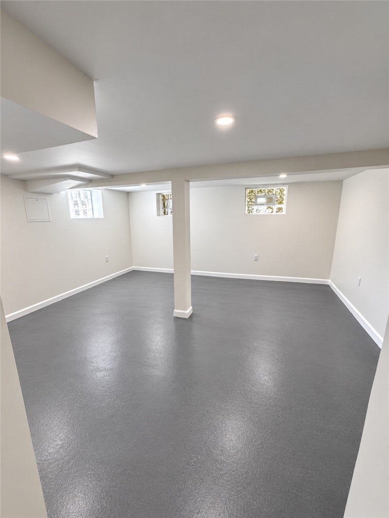 Finished basement