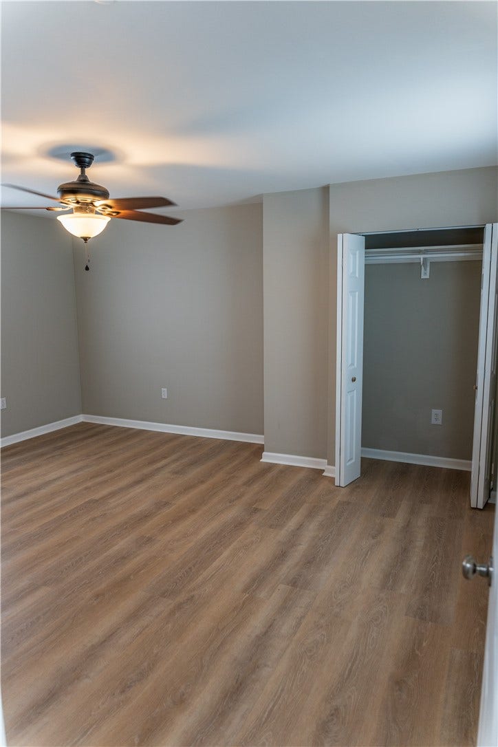 Newly renovated bedroom