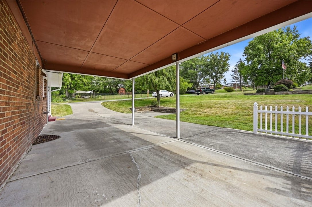 Covered parking