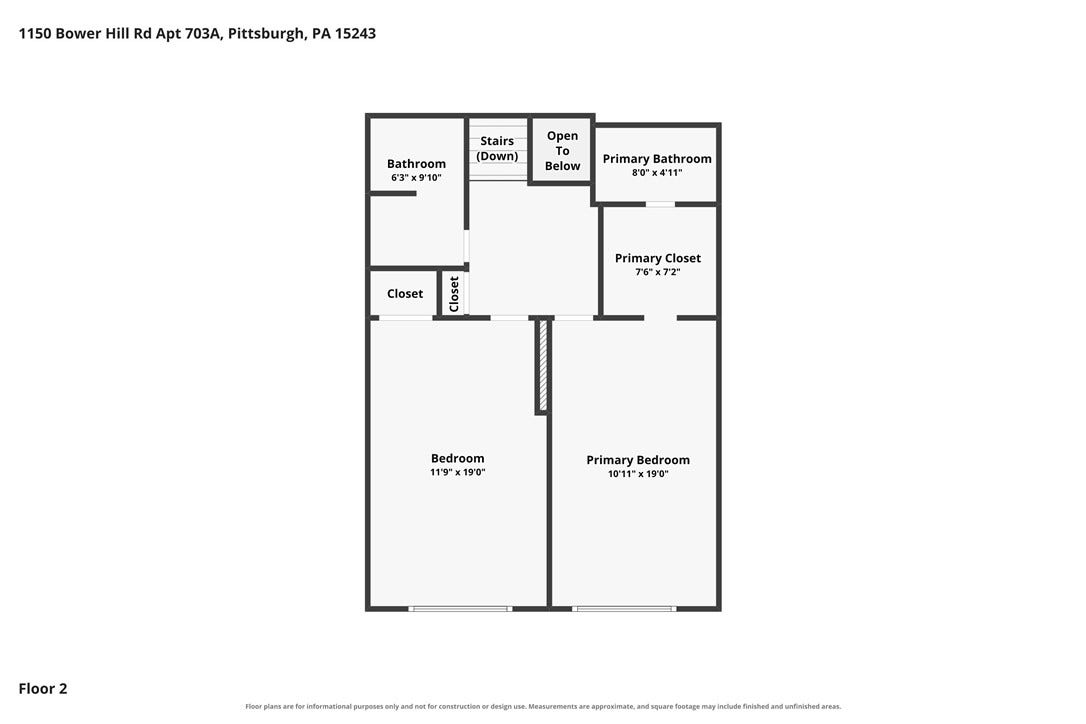 1150 BOWER HILL ROAD, #702A, Pittsburgh, PA 15243 1150 BOWER HILL ROAD, #702A, Pittsburgh, PA 15243