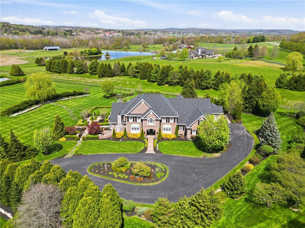 The beauty of this estate is undeniable from every angle.