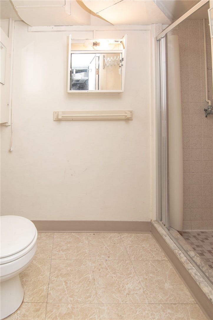 Half bath in the basement.