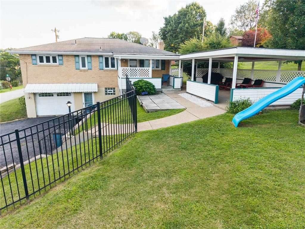 Featuring a large covered patio.
