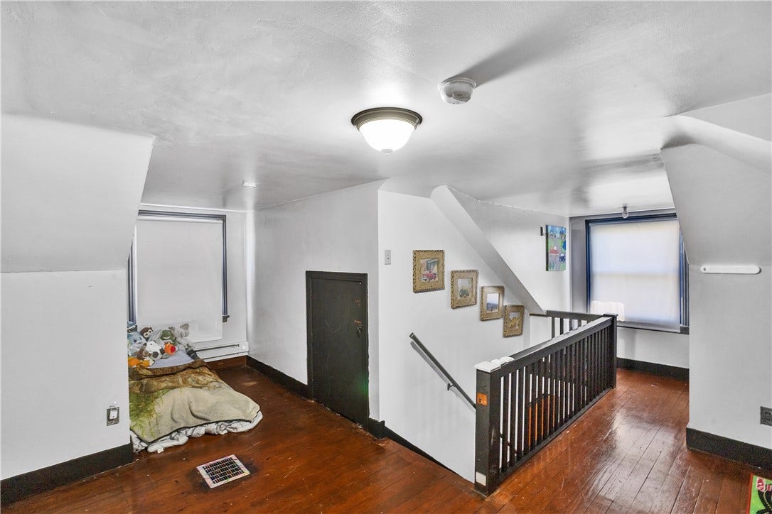 Loft style bedroom on 2nd floor