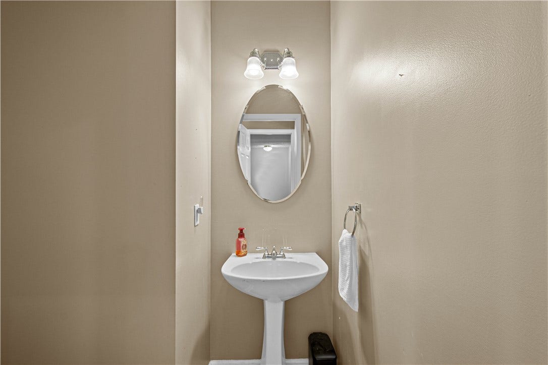 main level half bath