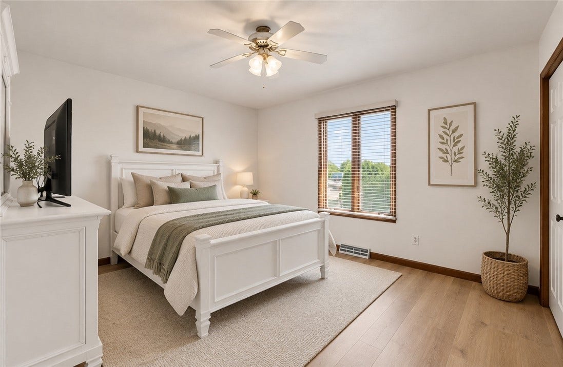 Bedroom 2 *virtually staged*