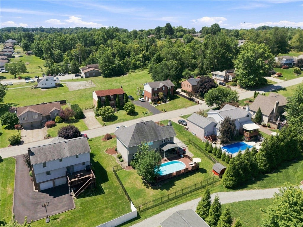 Overhead view of fabulous lot