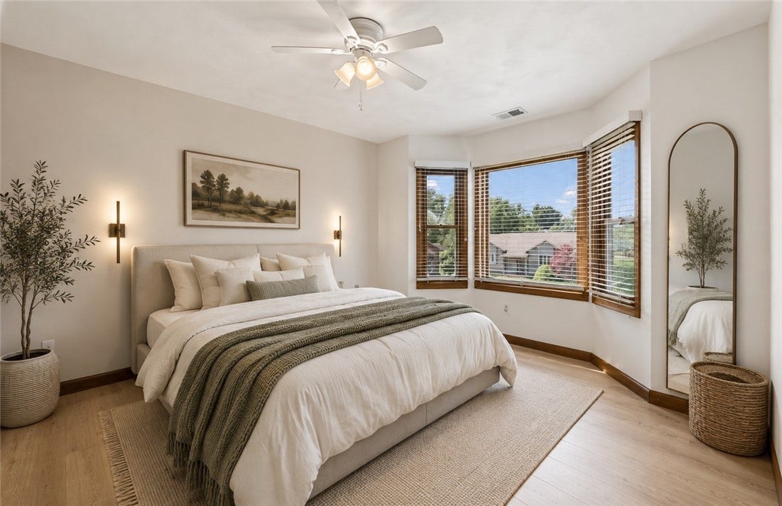 Bedroom 1 *virtually staged*