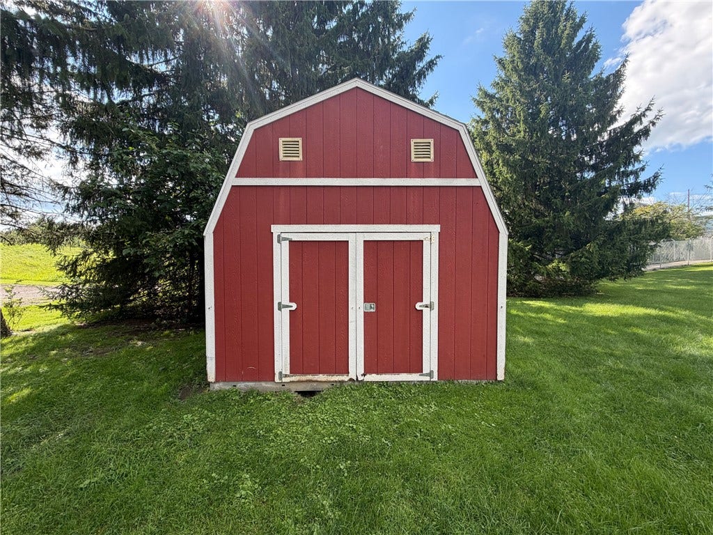 Large storage shed