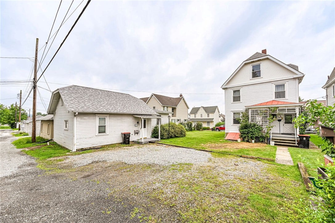 623 Brinker Ave, Latrobe, PA 15650 REAR VIEW WITH REAR HOUSE