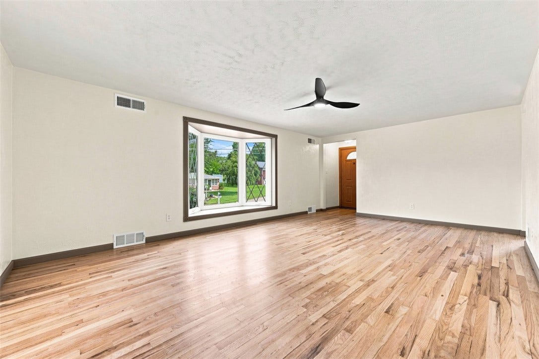 Bay Window in Living Room