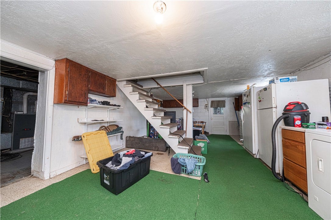 This is the other side of the basement, next to the furnace room.