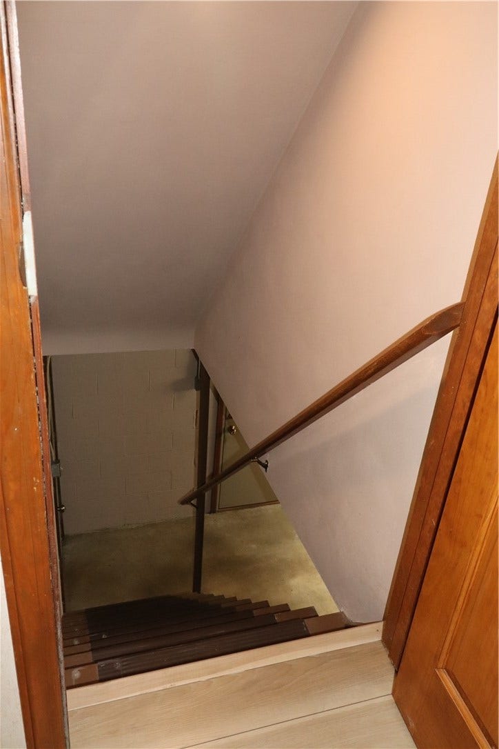 Stairs to the basement.