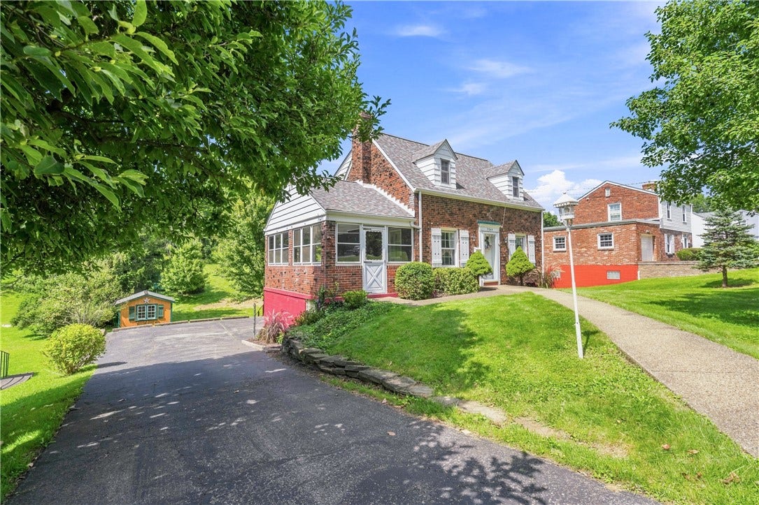 Much larger than it looks, over 1700 sq. feet! Level entry and first floor bedroom and full bath for convenience.