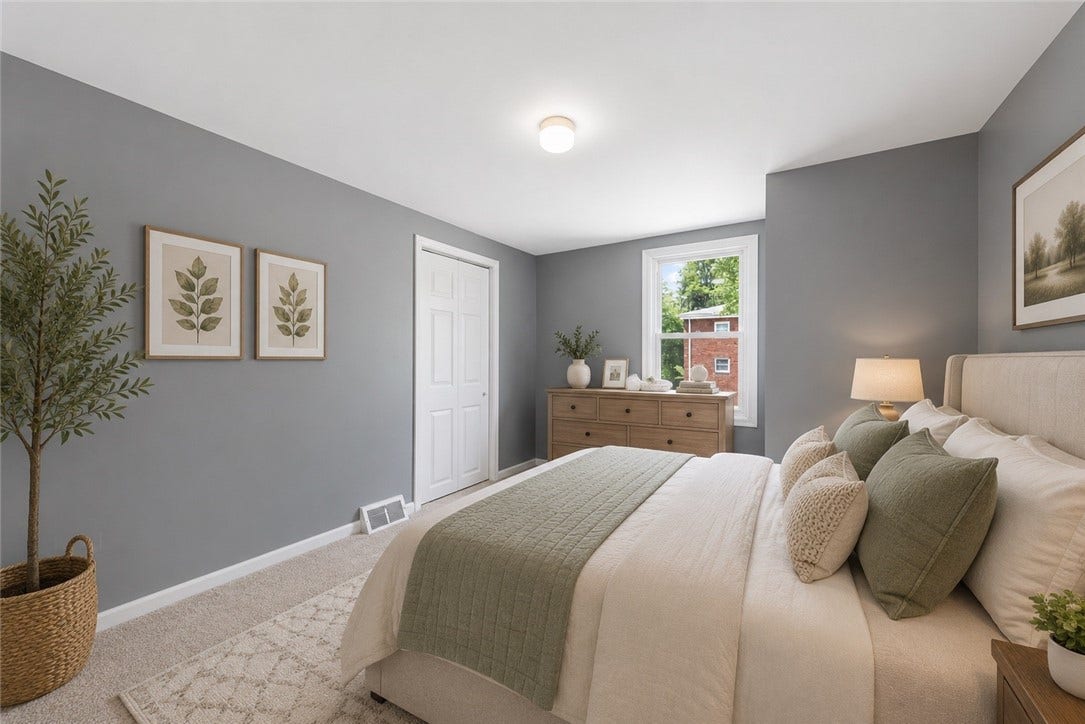 Primary Suite *virtually staged*
