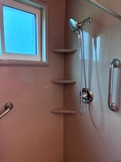 1120 O Block Road, Pittsburgh, PA 15239 Modern shower head.