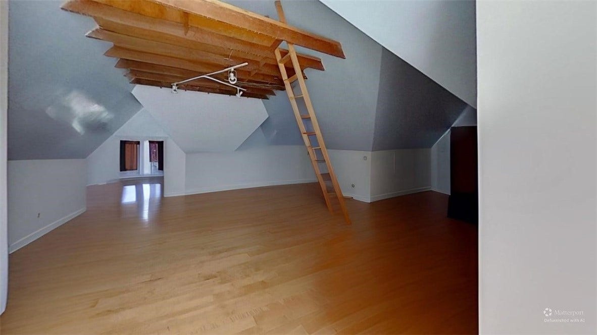 5546 Hays St, Pittsburgh, PA 15206 Loft space is left for the imagination! or the storage you always wished for