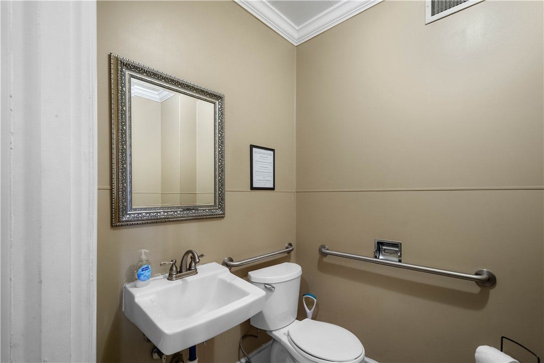 Handicap accessible on first floor