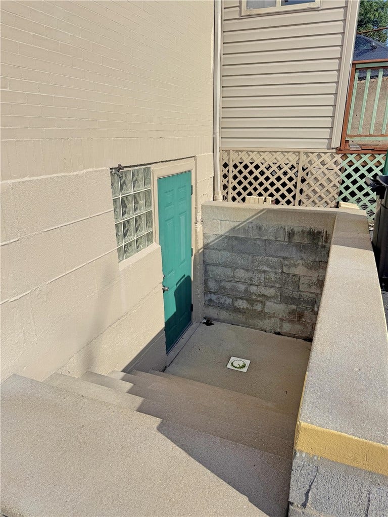 Basement Entrance (One of Two)