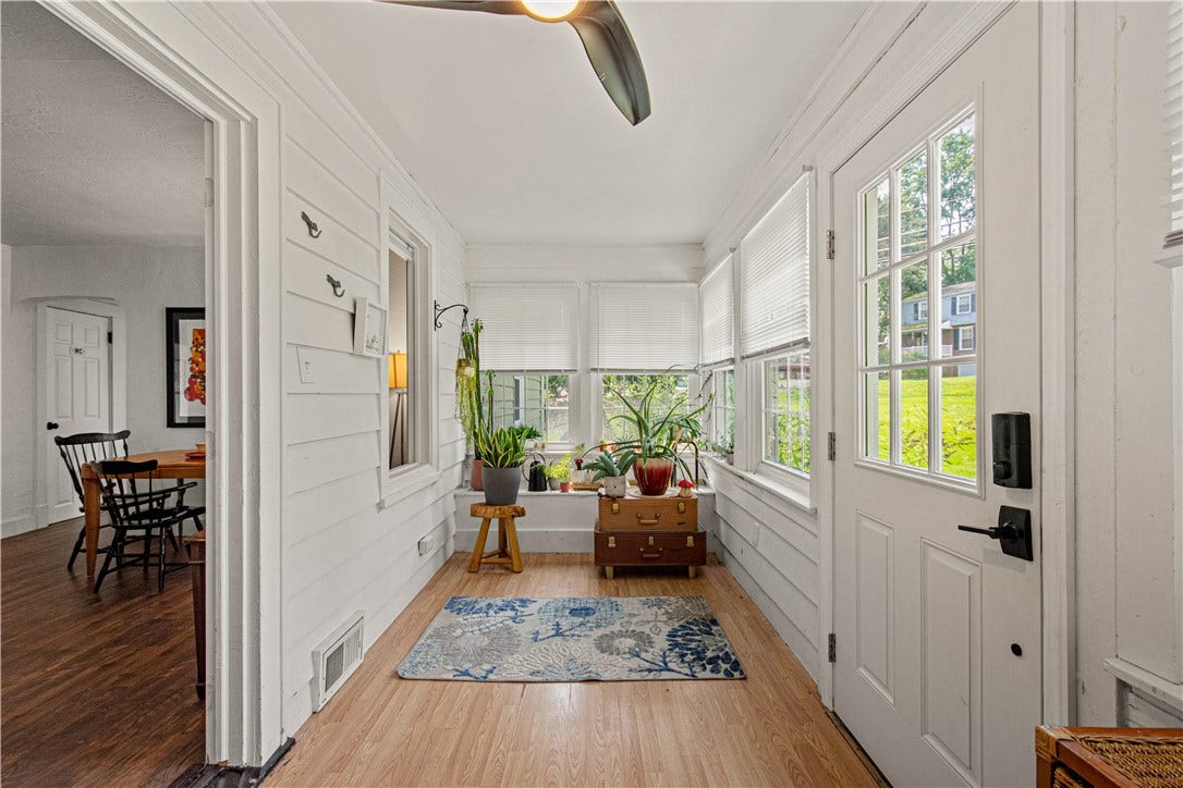 Sun room. Great office space