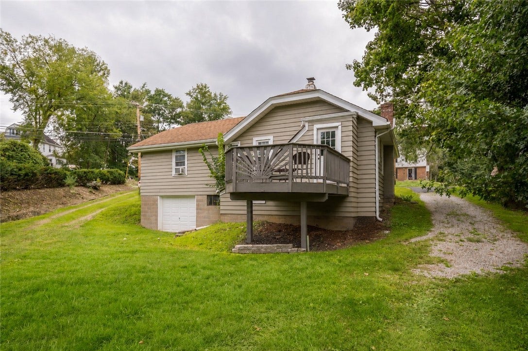 back view of house