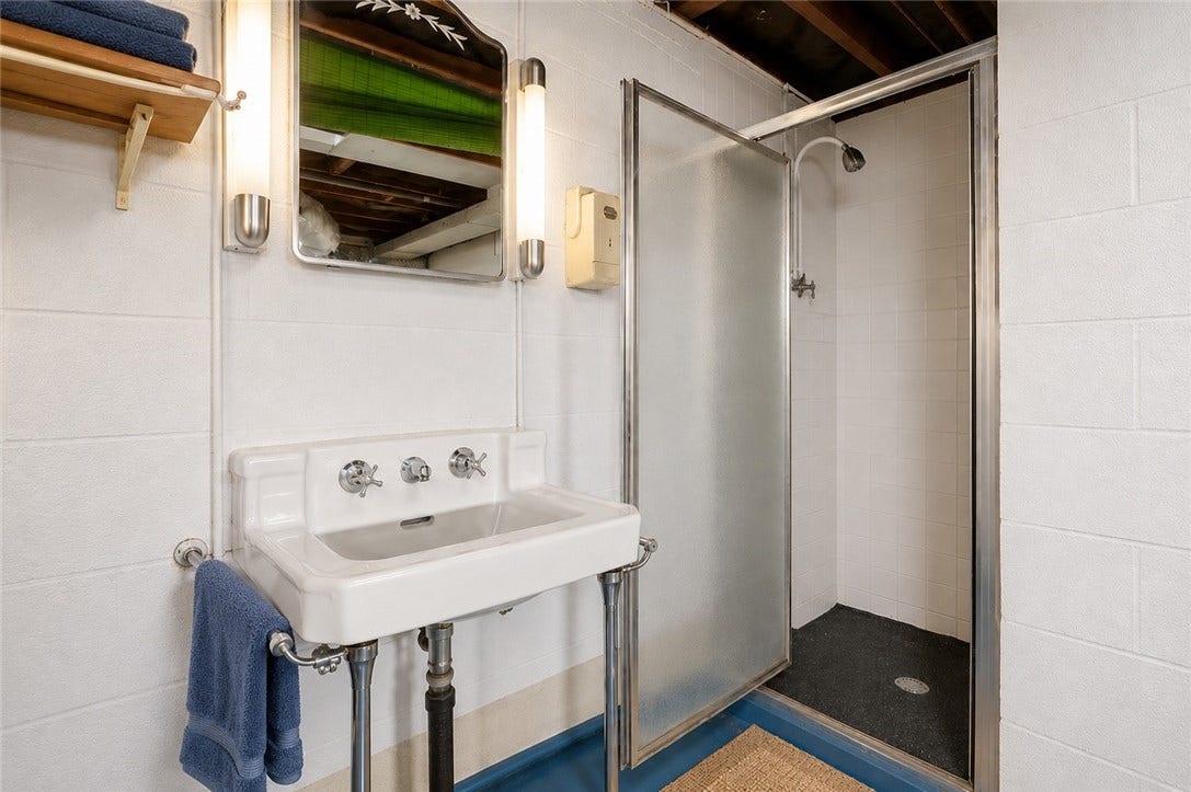 Half Bathroom on Lower level