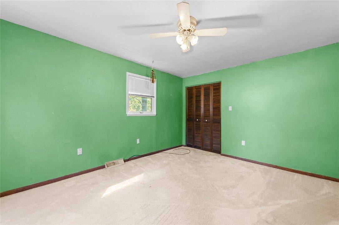 Bedroom Located in Addition