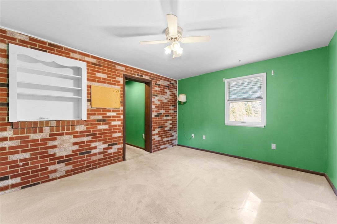 Bedroom Located in Addition