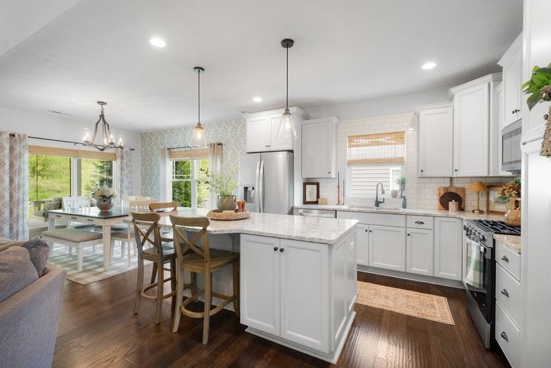 Recessed lighting.