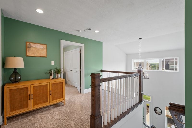 Second floor overlooking balcony.