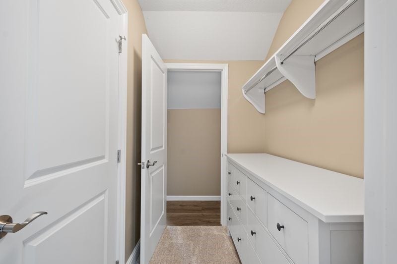 Extra closet space!