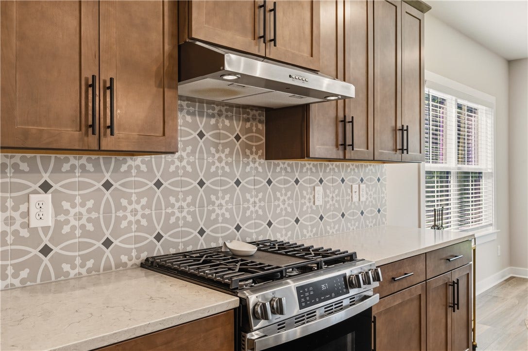 Gorgeous backsplash