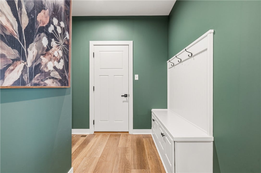 More than a mud room. This is a Welcome Center with lots of storage!