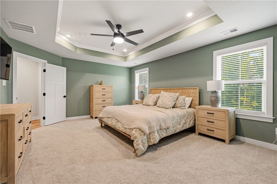 One walk-in closet in the bedroom