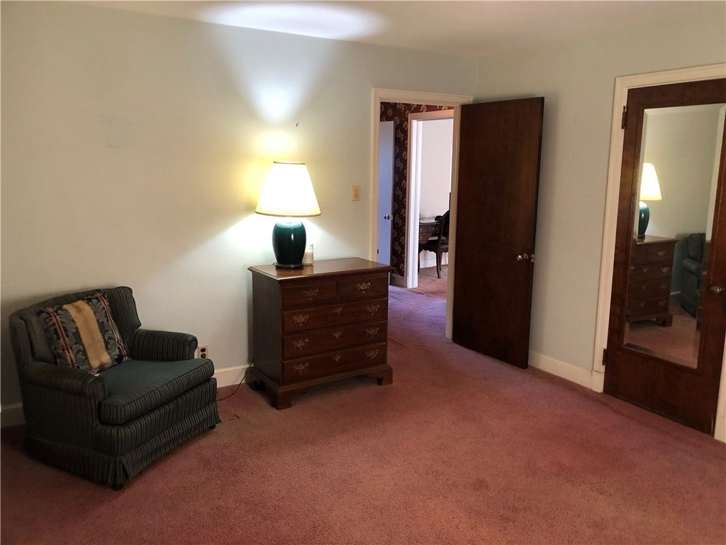 Primary bedroom on the main level