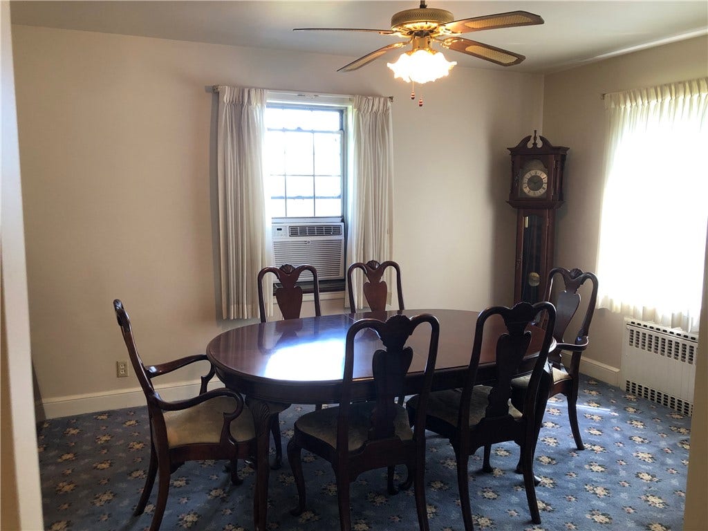 Dining room has room for your big table!