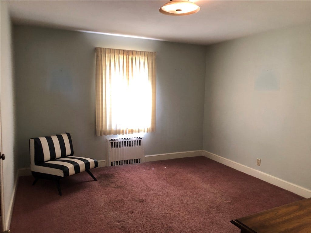 Primary Bedroom on the main level with closet