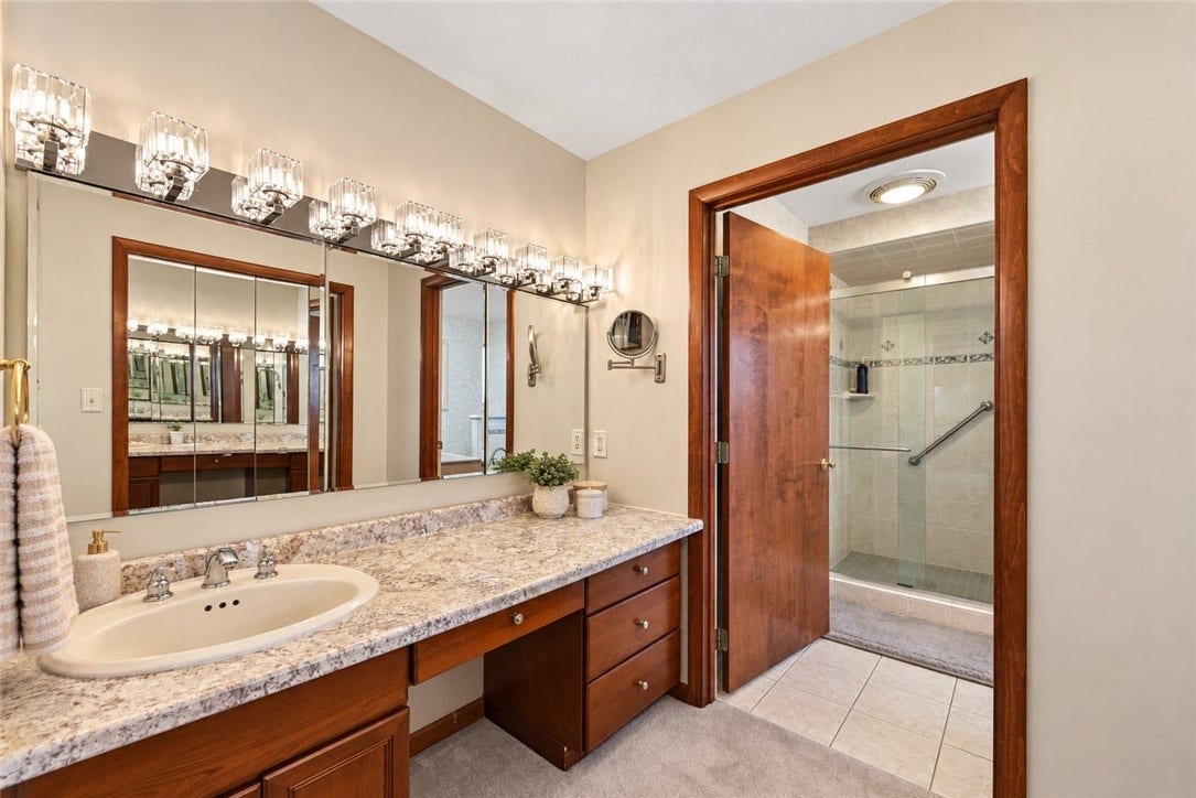 dressing area