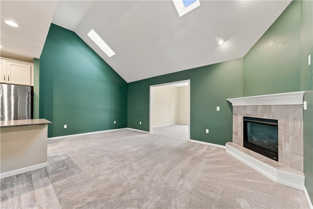 Great Room with Gas Fireplace for the Cooler Months