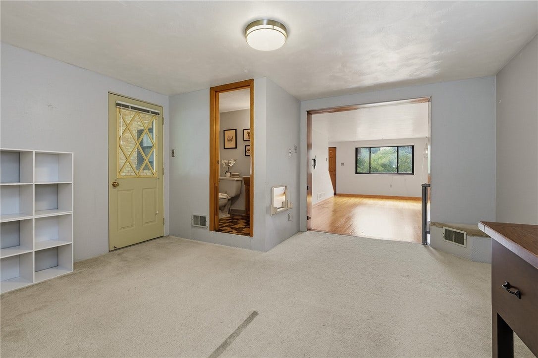 2724 Dwight Ave, Pittsburgh, PA 15216 Step Out To The Covered Deck From The Family Room ~ Also Access To The Powder Room