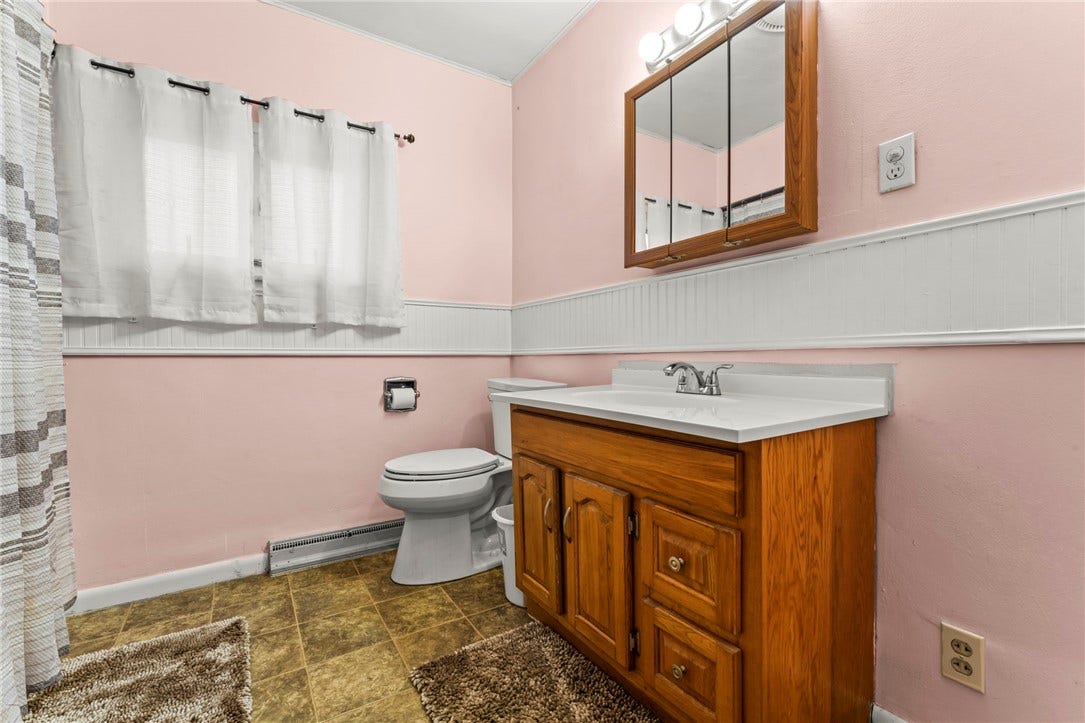 Spacious Bathroom.